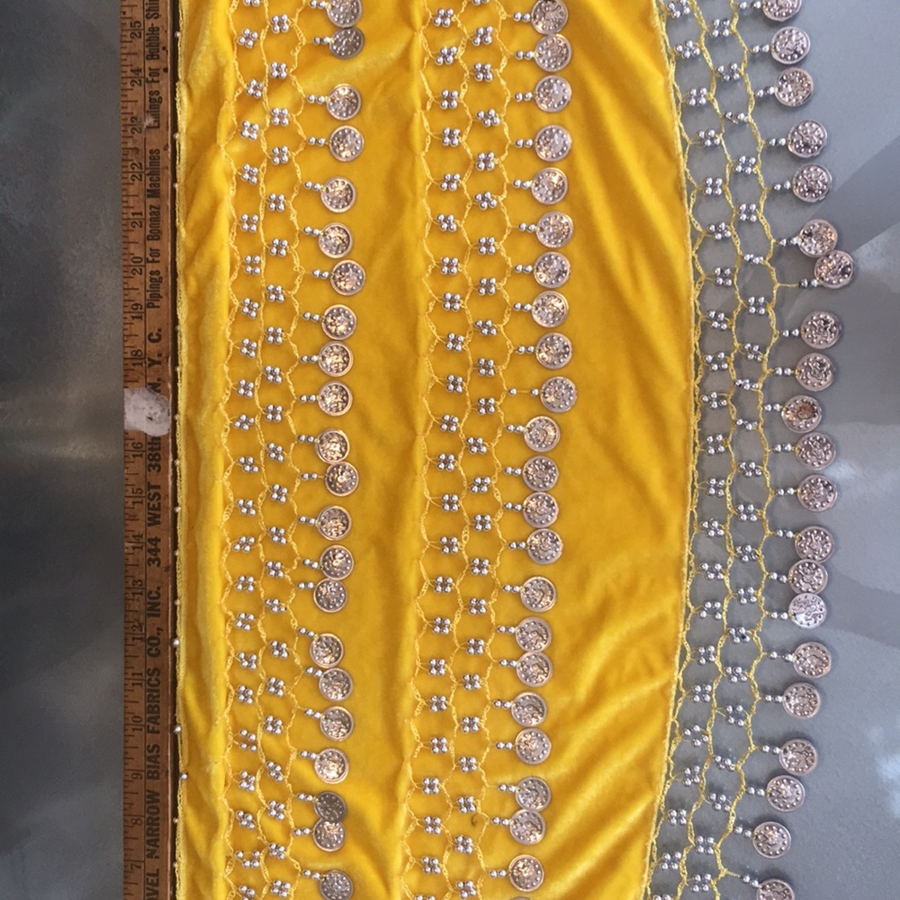 Original velvet/Turkish coin belt